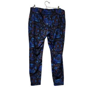 Danskin Now Dri More Blue Leggings Fitted Stretch Tapered